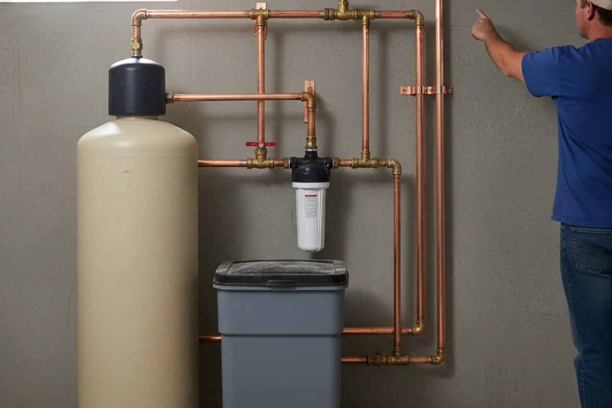 Whole-house water treatment system installed in Dunbar